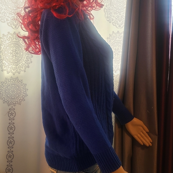 Authentic American Heritage So Villa Blue Sweater - Picture 5 of 12